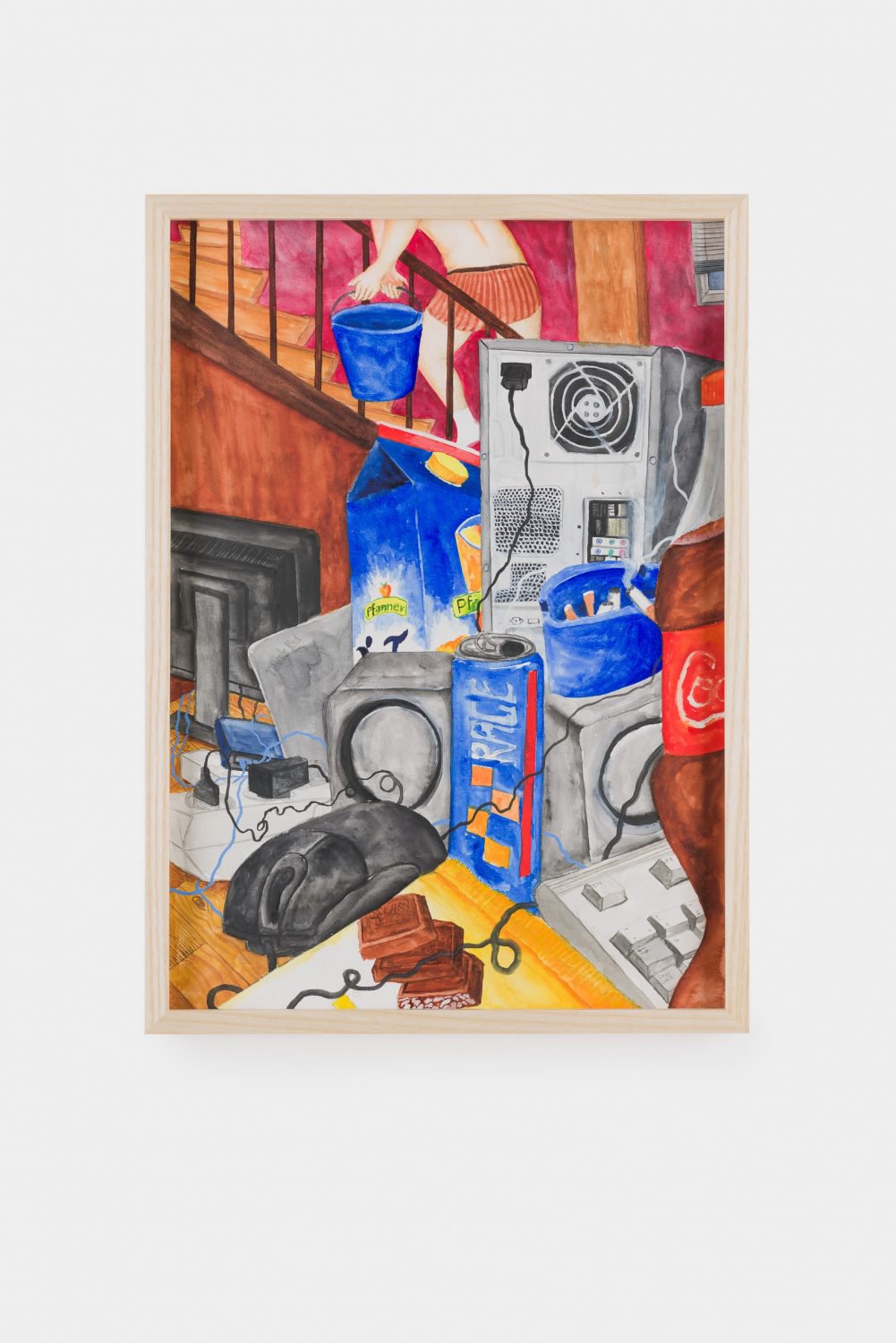 Matthias NogglerKotOR, 2018Watercolor and pencil on paper44.1 x 31.8 cm