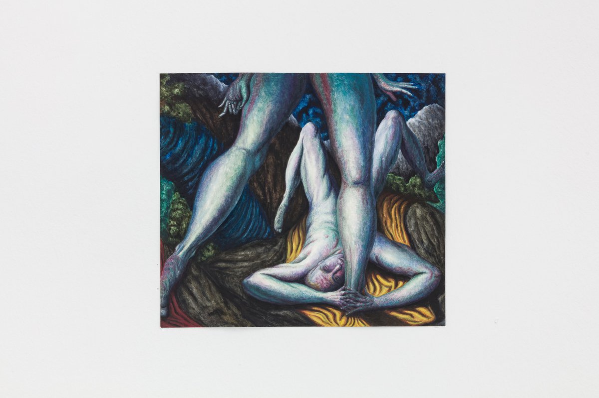 Matthias NogglerSleepless Nights, 2021Gouache, Aquarell and pencil on paper29,5 x 33 cm