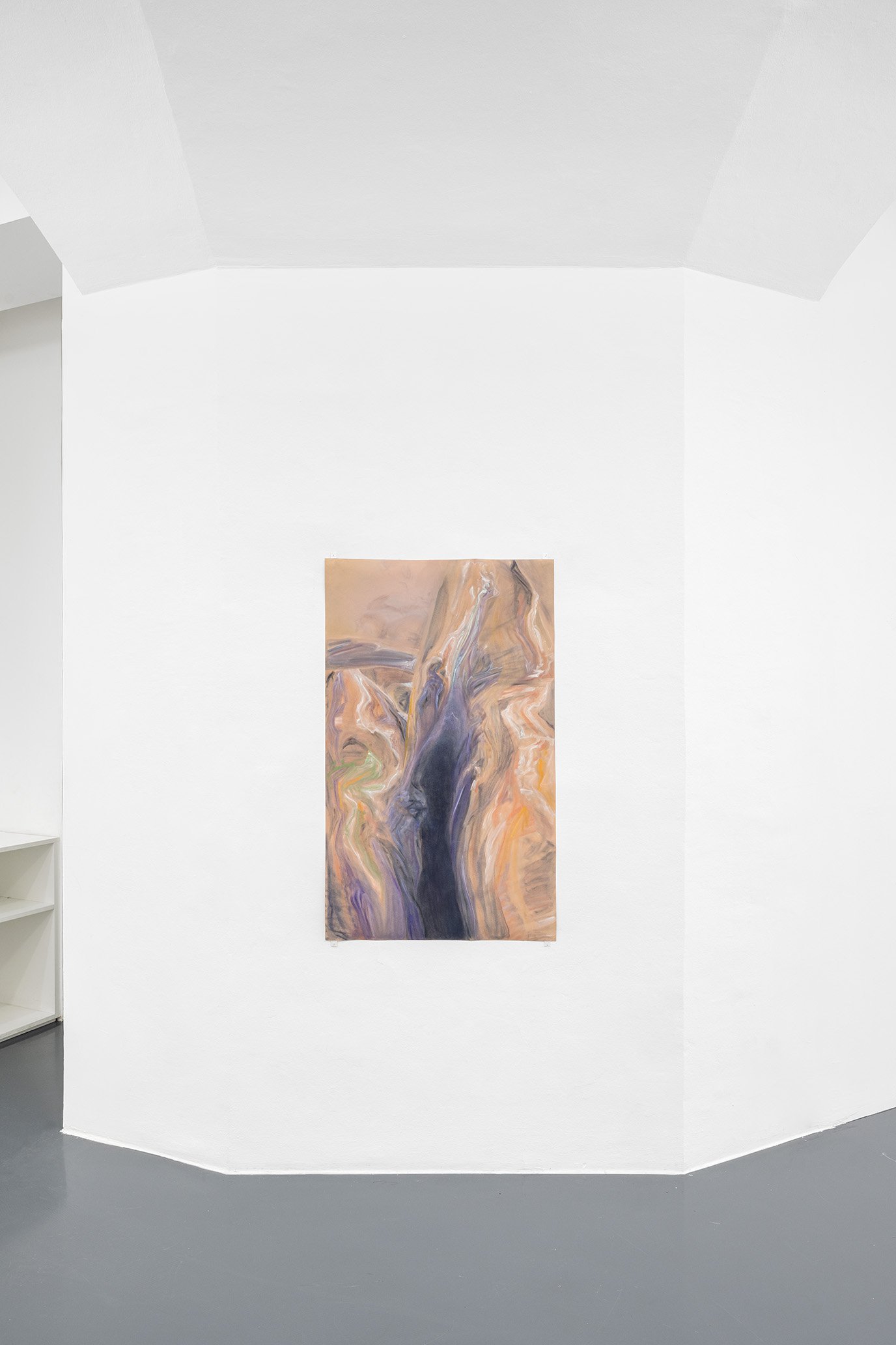 Evelyn PlaschgSine/Threshold, 2022Pigment on Paper130 x 78 cm