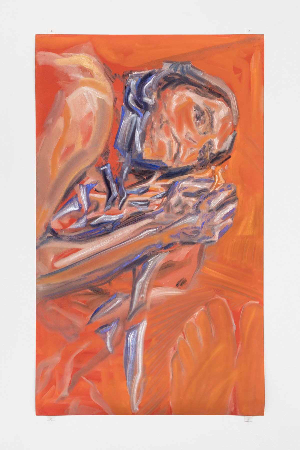 Evelyn PlaschgAlbert chromed, 2021Pigment on Paper99.5 x 60 cm