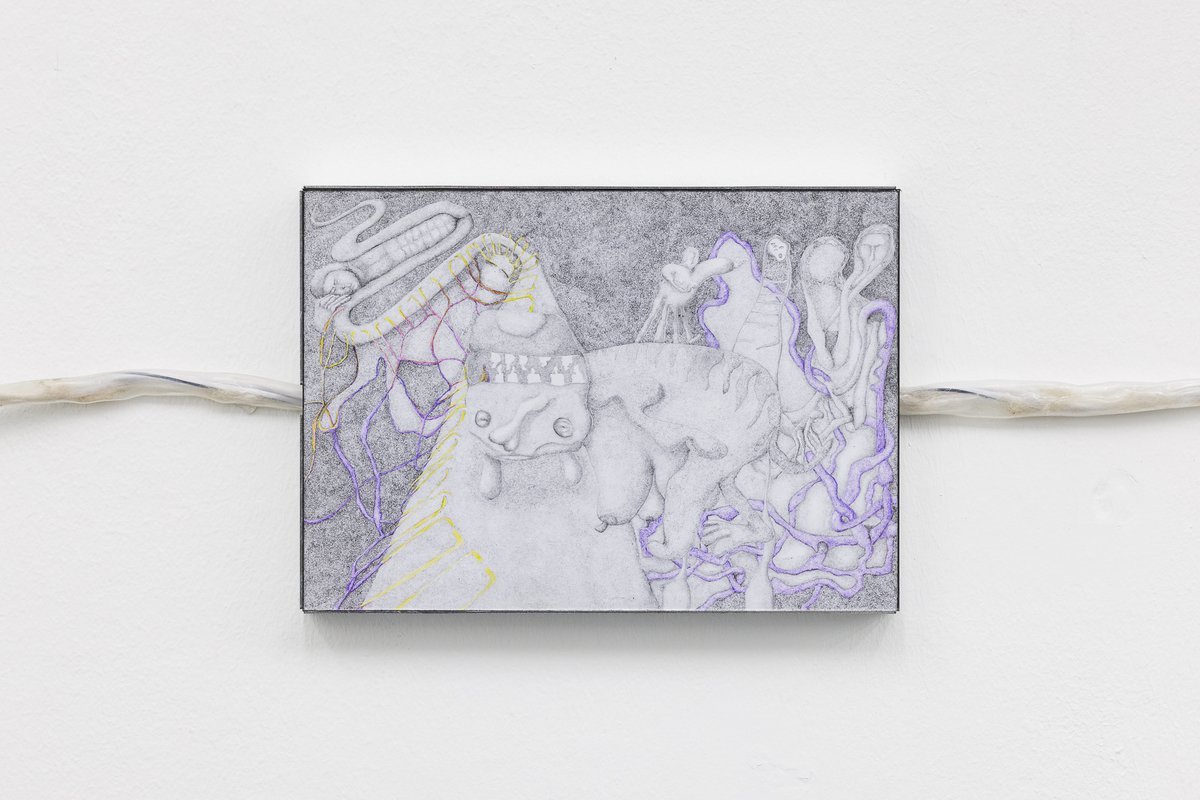 Niklas LichtiTheories of Minds and Meat Suits, 2022Pencil on Paper, Artist Frame21,4 x 30 cm (framed)