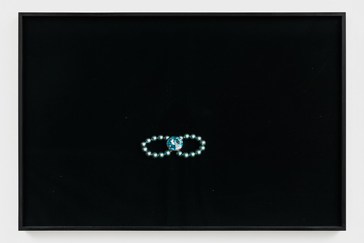 Anna-Sophie BergerDora (Wachsperlen Fingerring ca 2000)2023, C-print, 101.6 x 67.6 cm (framed)