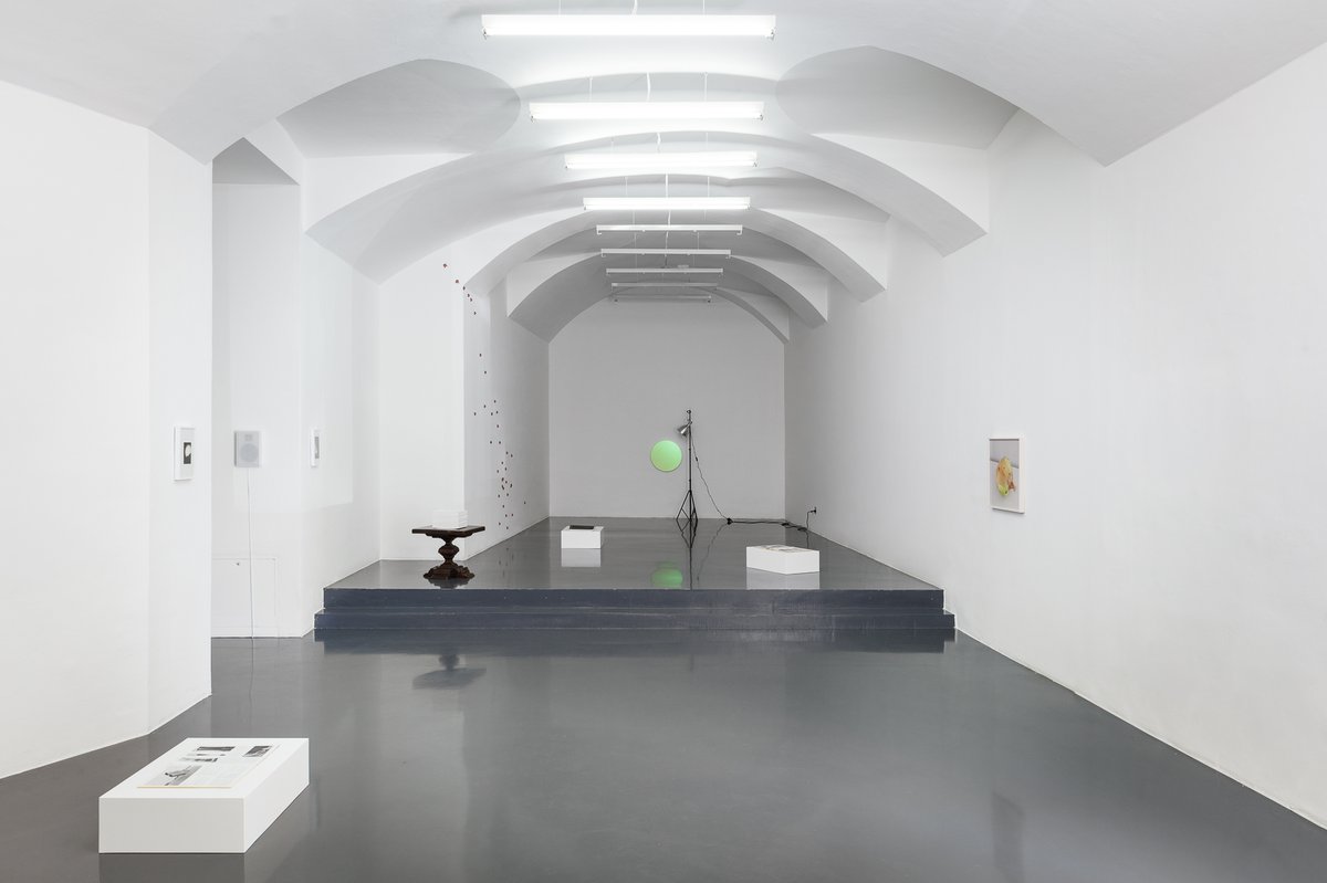 A Sculpture in Search of an Author curated by Studio for Propositional Cinema, 2021Installation view Layr Seilerstaette, Vienna