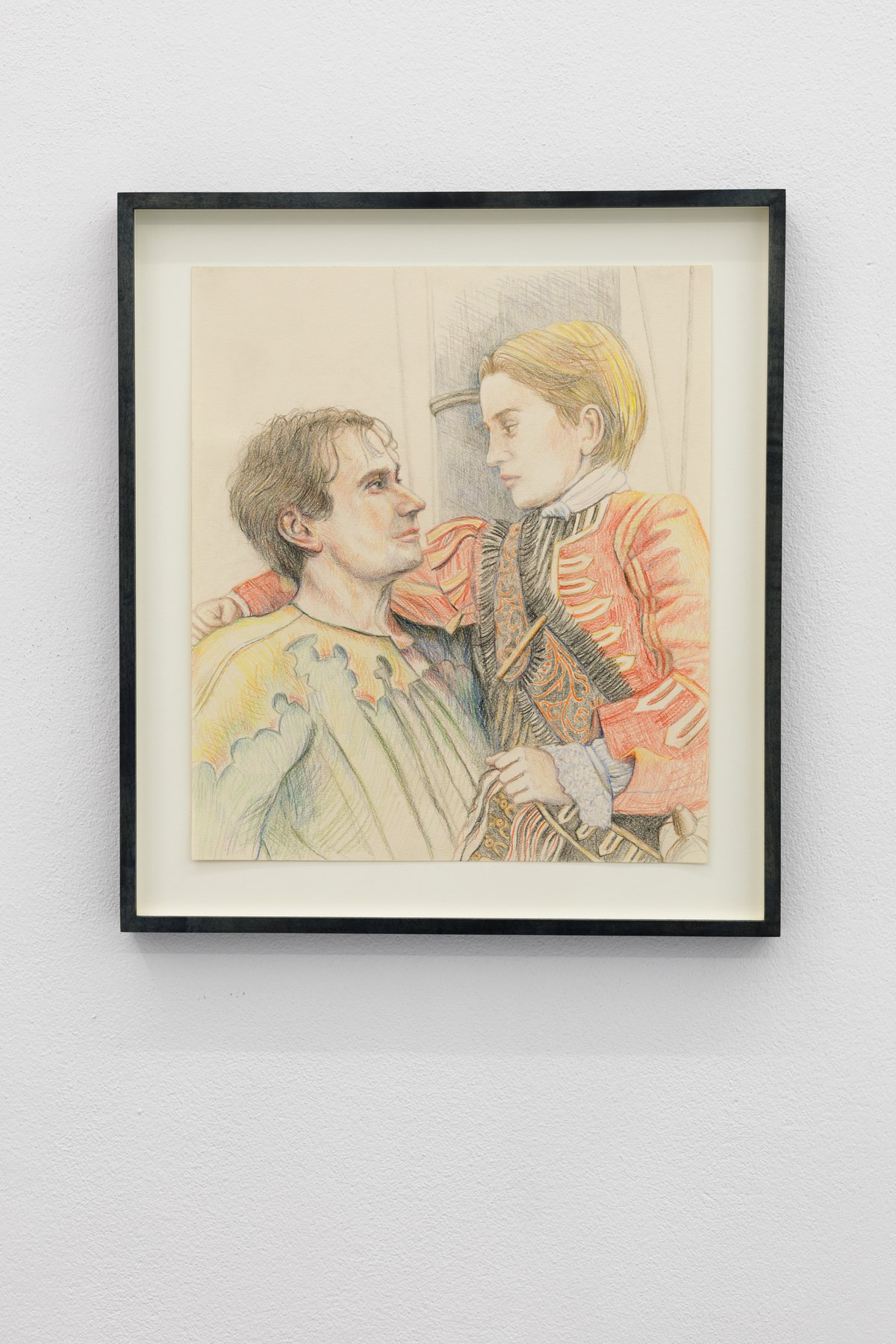 Birgit MegerleUntitled, 2020Coloured pencil on paper46,2 x 41,3 cm (framed)