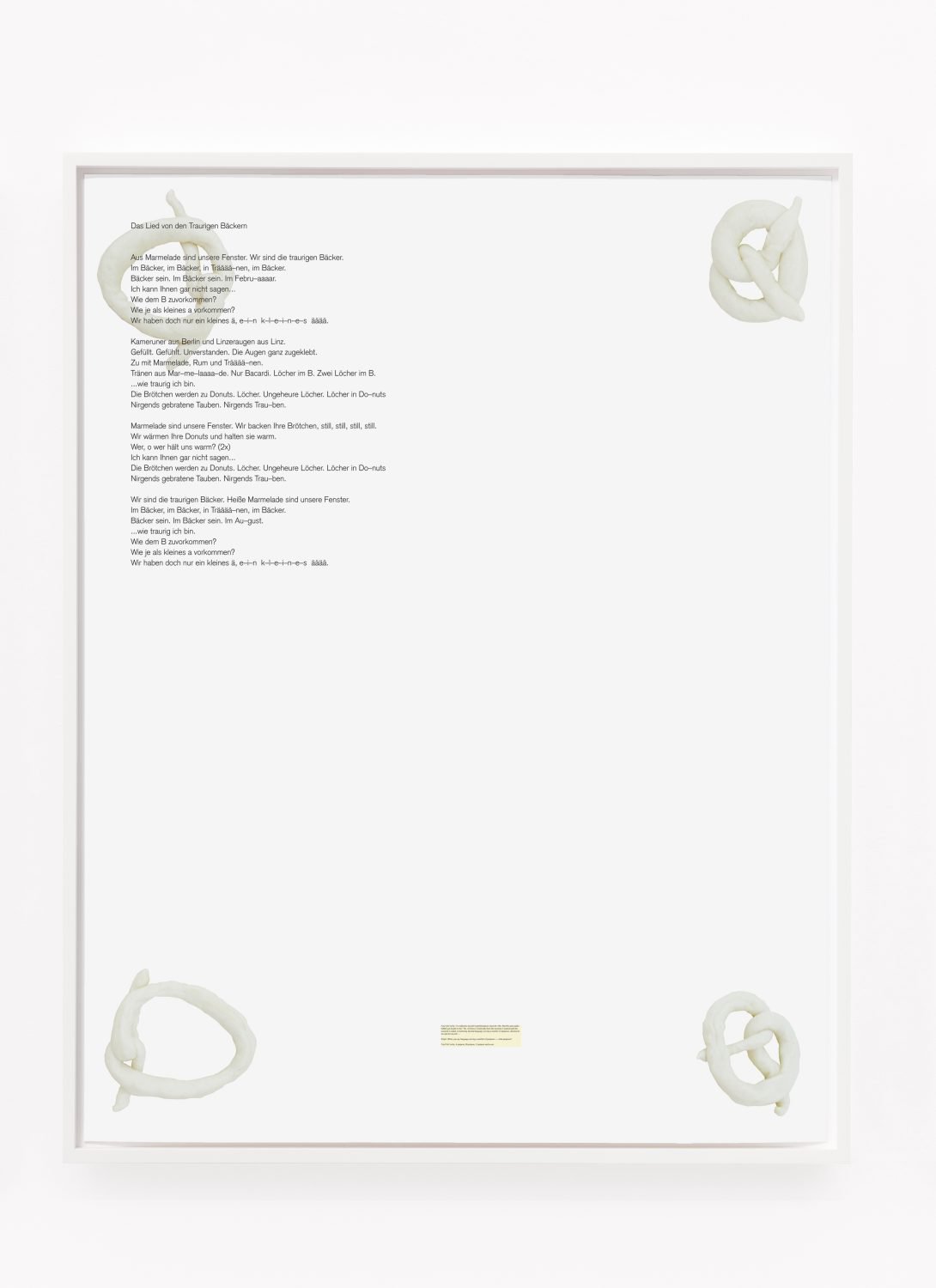 Lisa HolzerDas Lied von den Traurigen Bäckern (Illustrierte Version 1), 2008-2011Pigment print on cotton paper52.5 x 70 cm