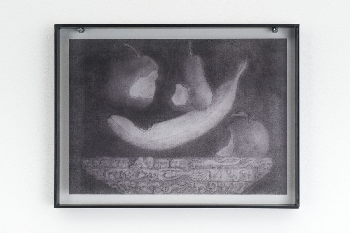 Niklas LichtiFood, 2018Print on glass, burnished metal frame39.5 x 29.5 cm