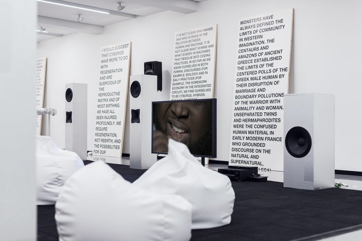 Lili Reynaud-DewarInstallation viewTEETH, GUMS, MACHINES, FUTURE, SOCIETY, Monash University Museum of Art, Melbourne, 2018