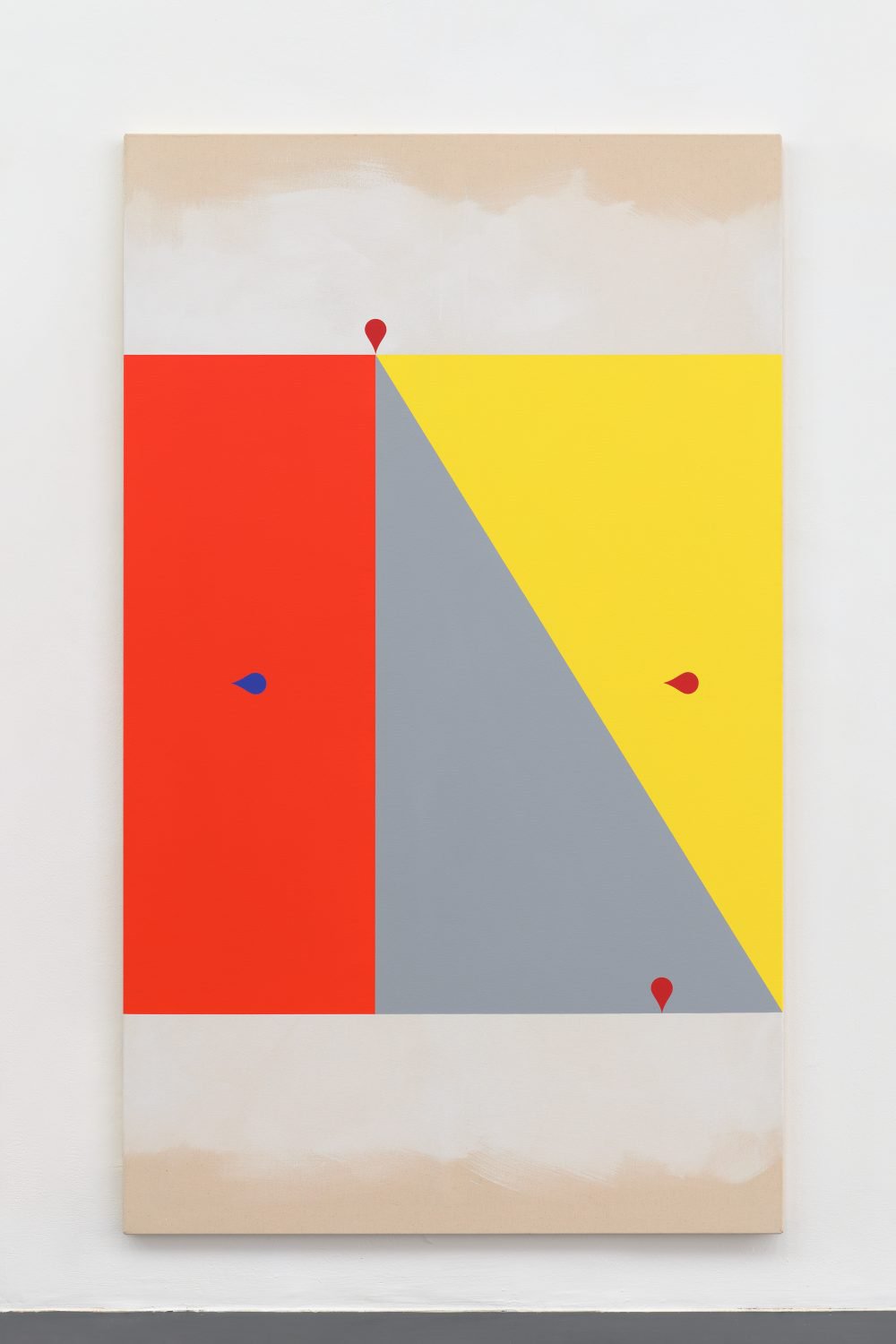 Nick OberthalerO.T. (DECOY), 2019Acrylic and gesso on canvas200 x 120 cm
