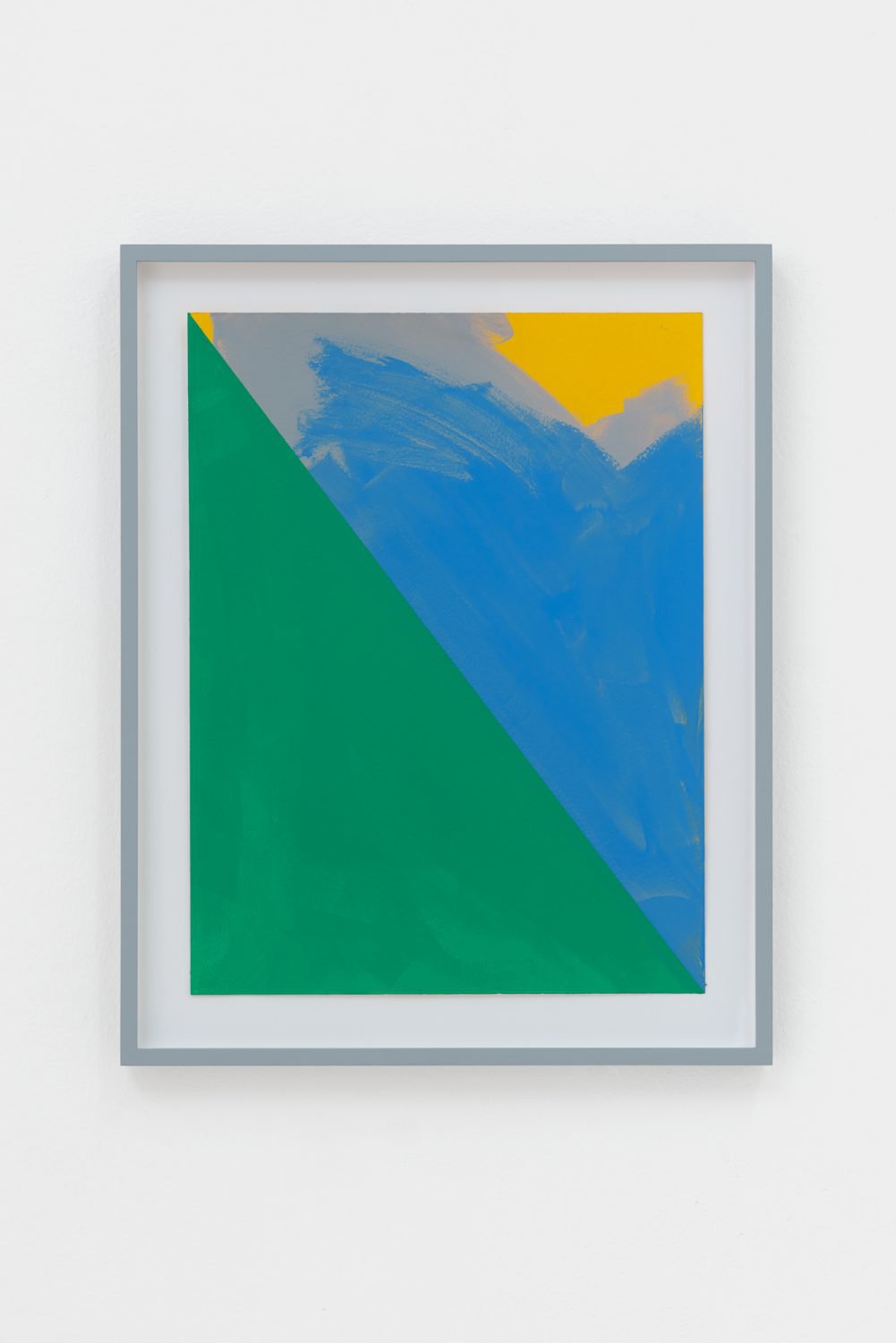 Nick OberthalerO.T. (M_O_B #3), 2019Acrylic and gesso on paper40 x 30 cm