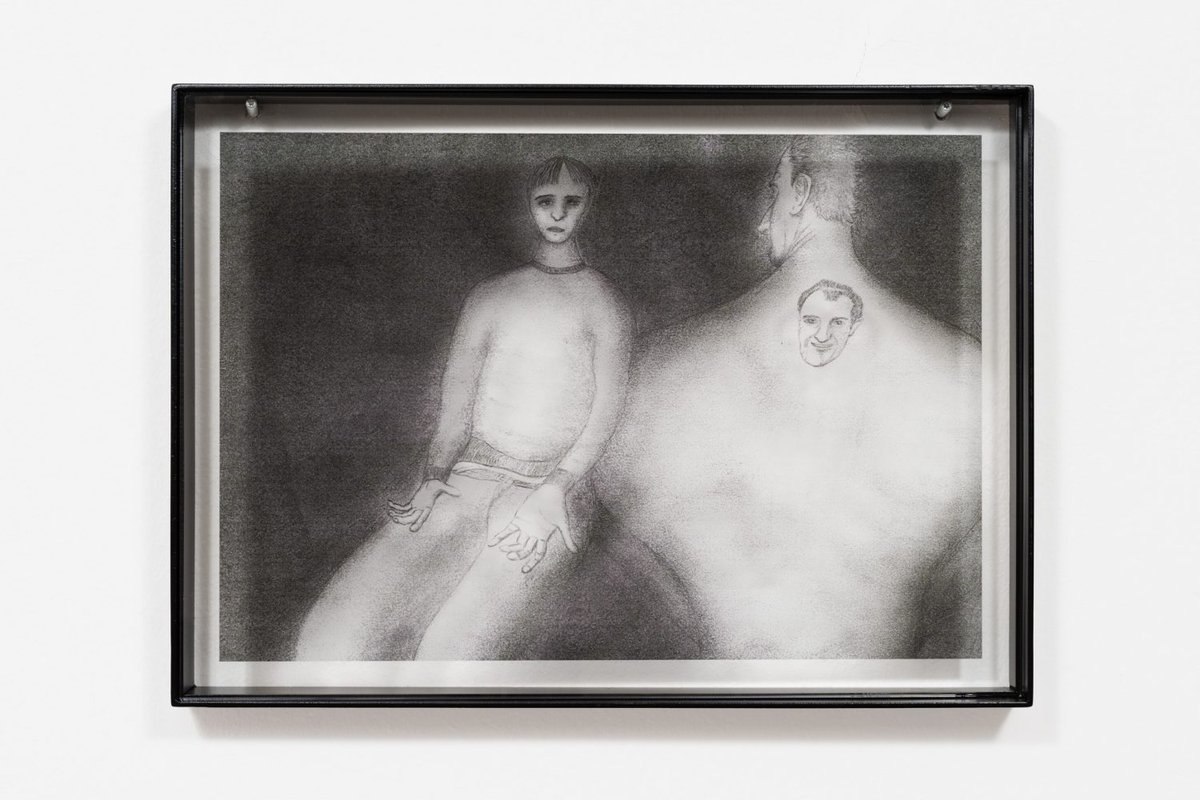 Niklas LichtiDie Nacht der Philosophie, 2017Print on glass, metal frame35.5. x 49 cm