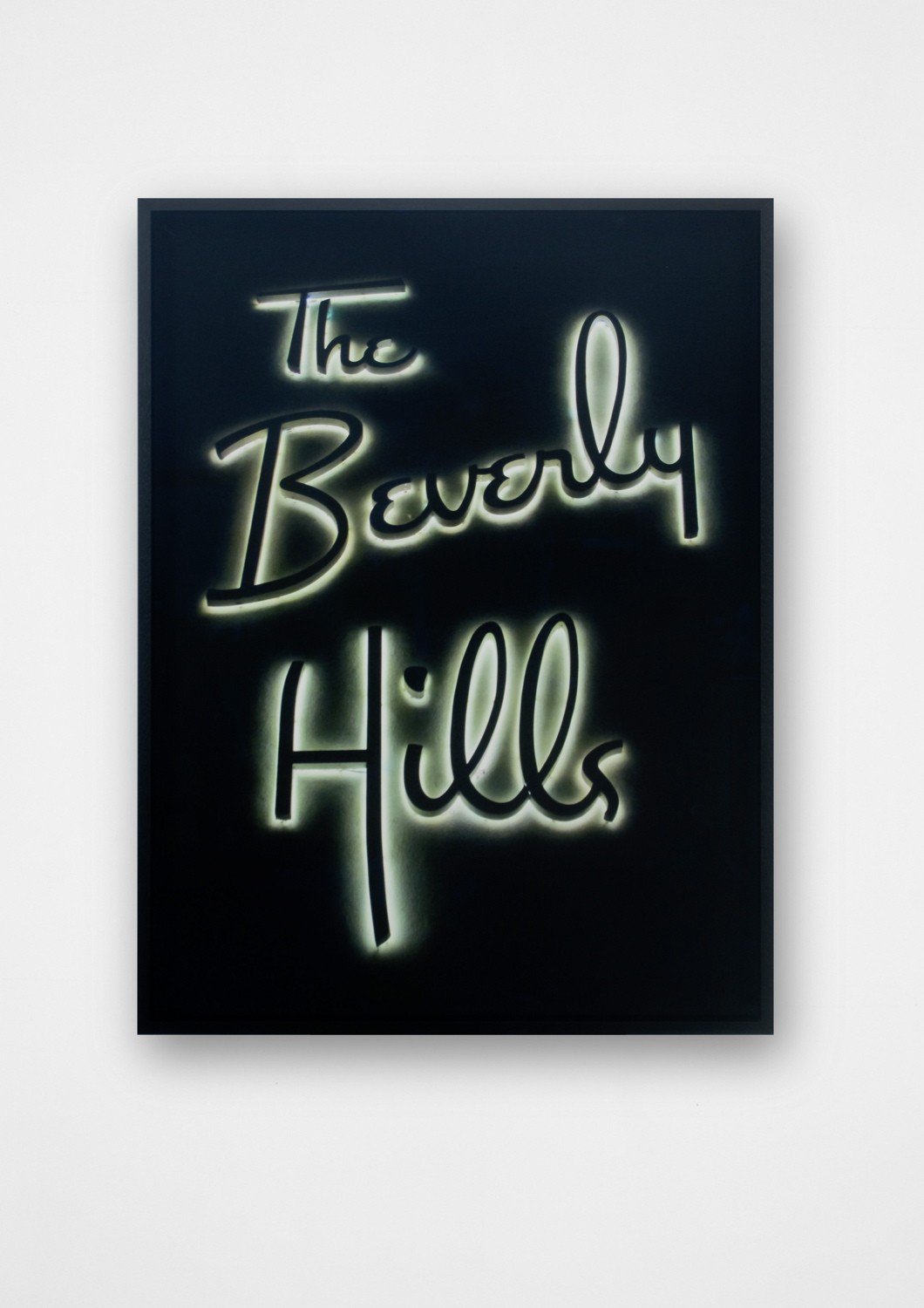 Marius EnghThe Beverly Hills, 2014Inkjet on epson fine art paper, framed93 x 70 cmEdition of 3 plus 1 artist&#x27;s proof