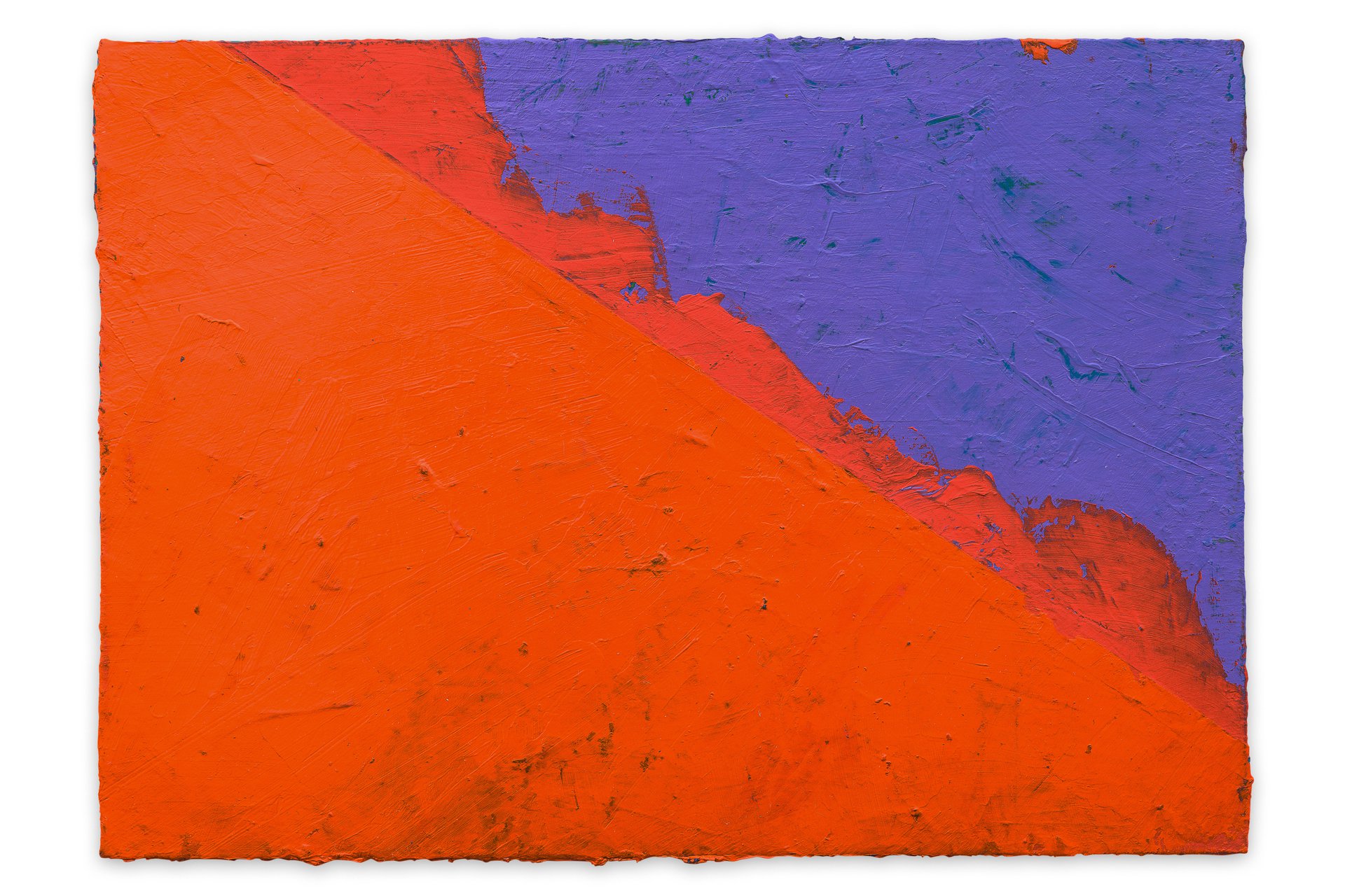Nick Oberthaler#64 BF 22_2_23, 2023Acryl auf Papier10,5 x 14,8 cm