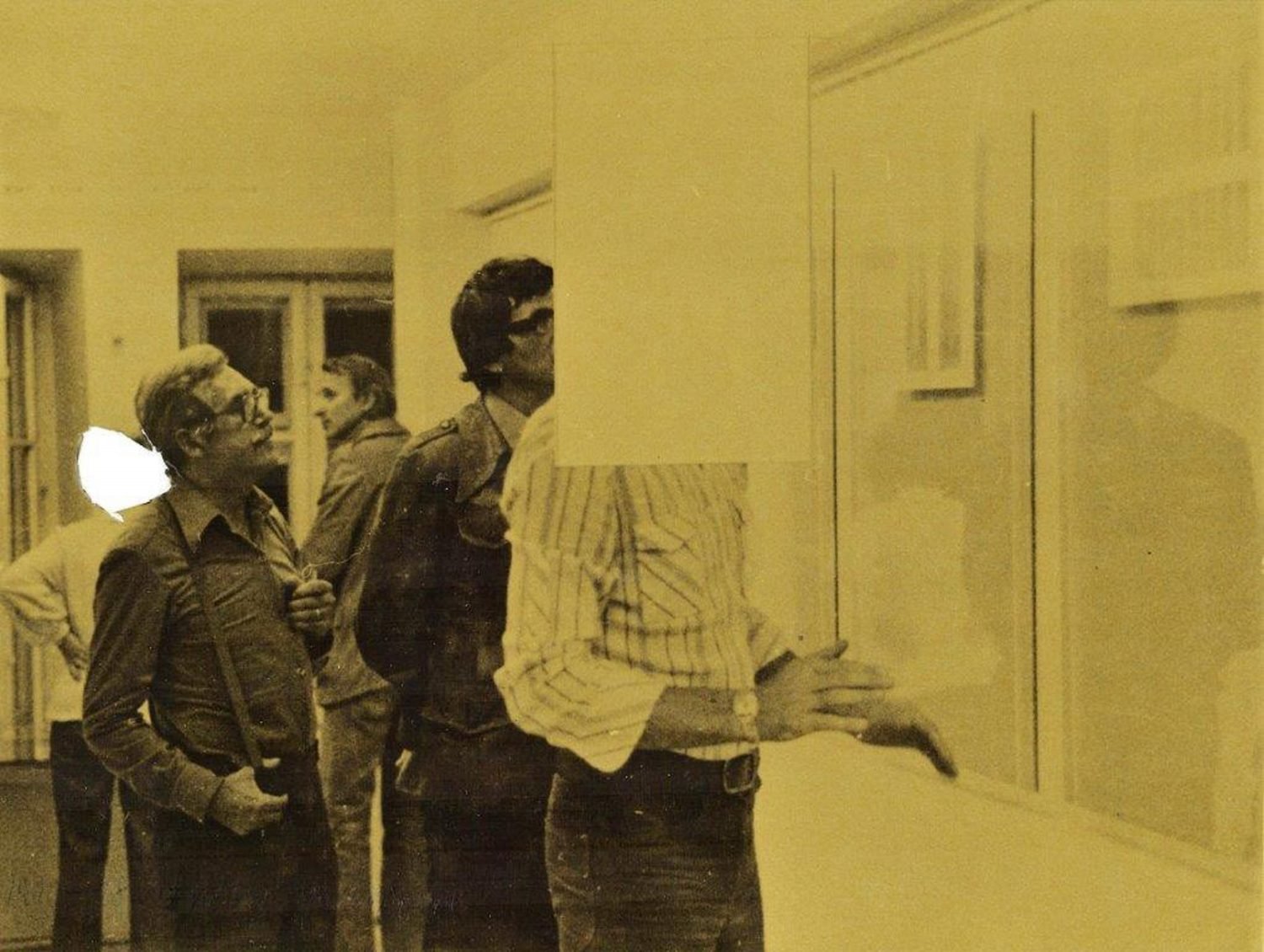 Stano FilkoTranscendency, 1978-1979Photograph, pencil on paper18 x 23.9 cm
