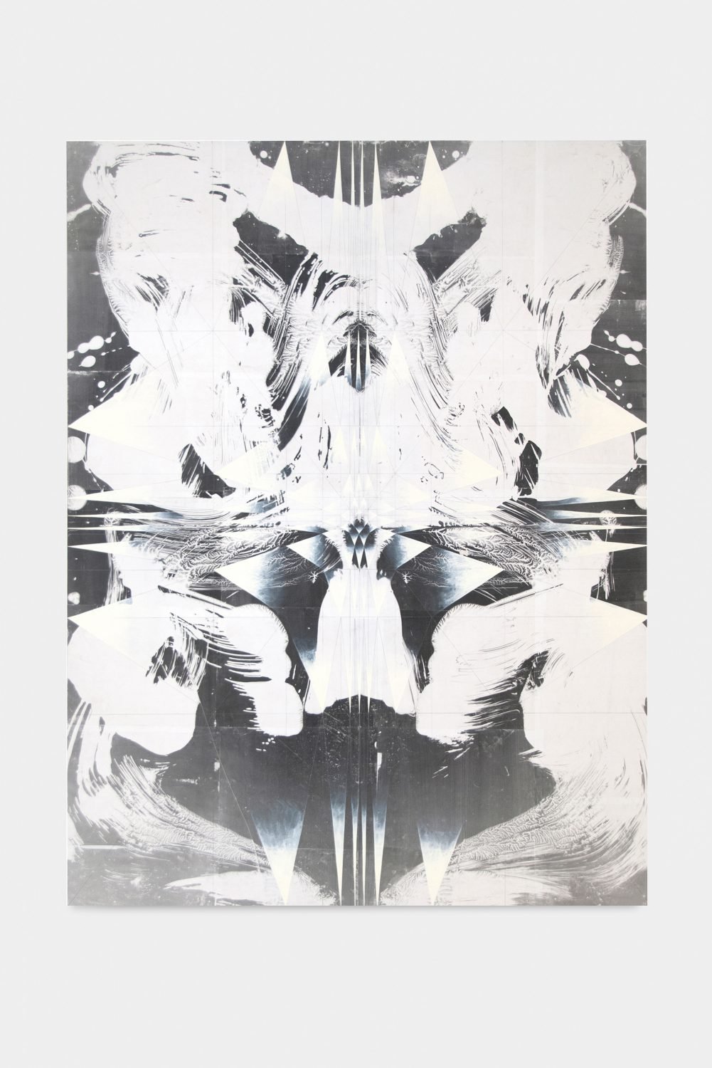 Tillman KaiserUntitled, 2015Silvergelatine, eggtempera and oil on paper on wood180 x 140 cm