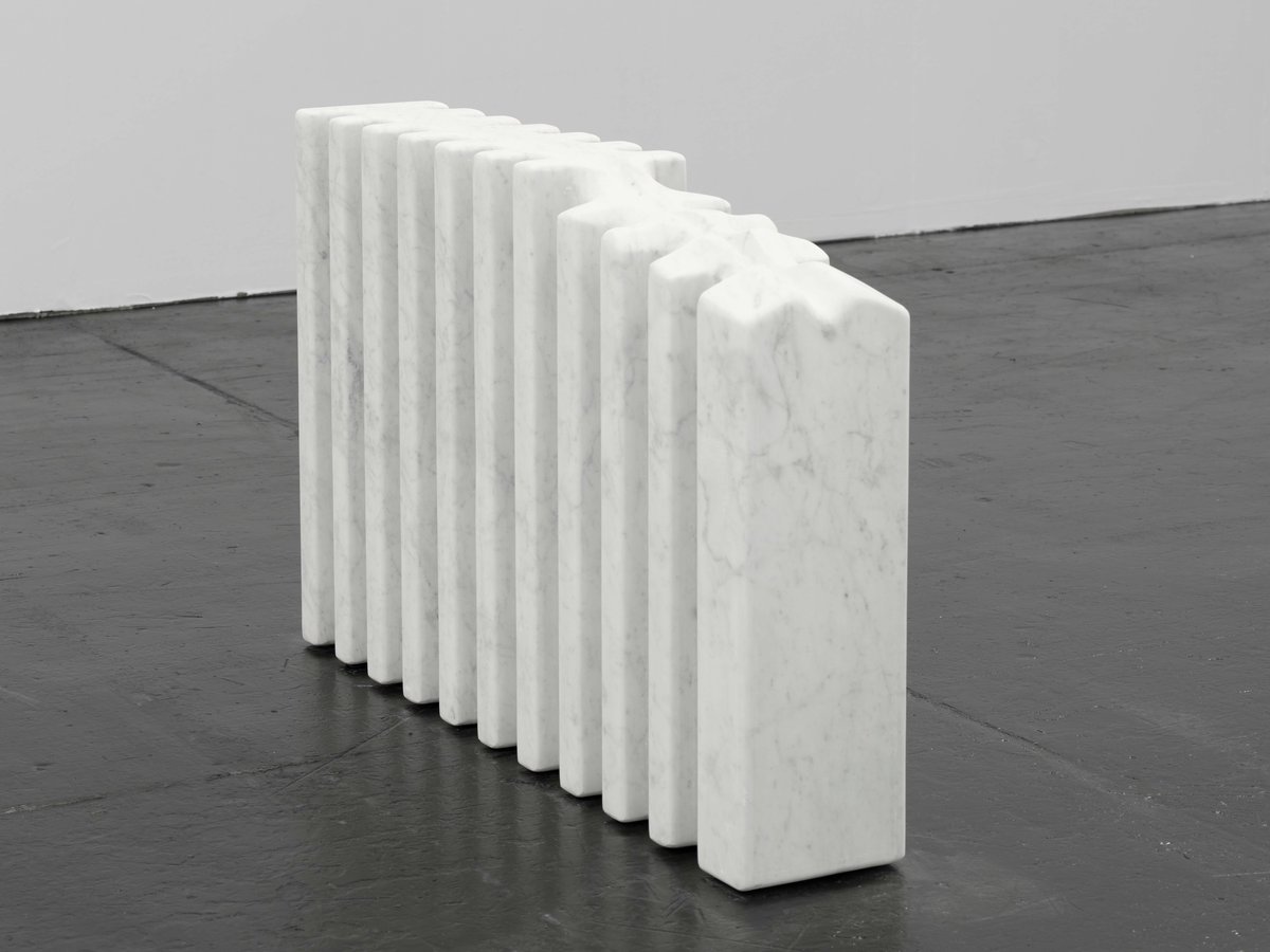 Benjamin HirteHeater, 2023Carrara Marble110 x 20 x 70 cm