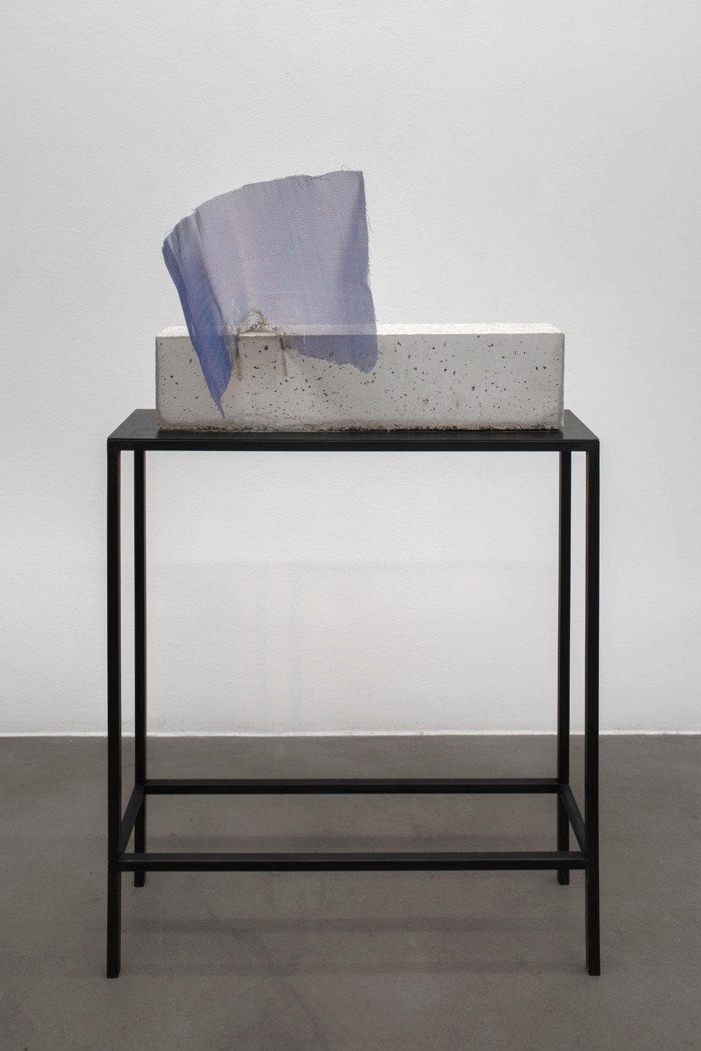 Andy BootHeartland (CASA DE DAVI) 1, 2014Concrete, UV-print on metal mesh, metal142 x 86 x 21 cm