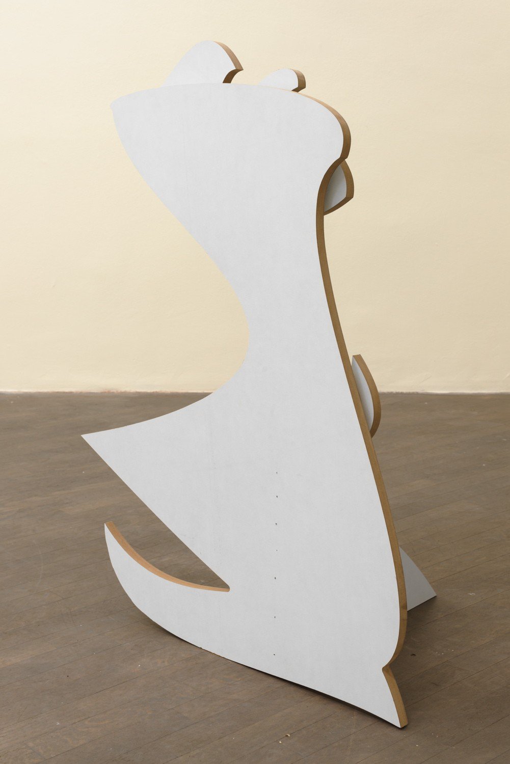 Andy BootUntitled, 2013Wood, stapler103 x 67 x 38 cm